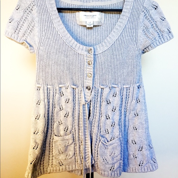 American Eagle short sleeve sweater top. - Picture 1 of 5